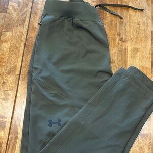Under Armour Green Tapered Unstoppable Pants